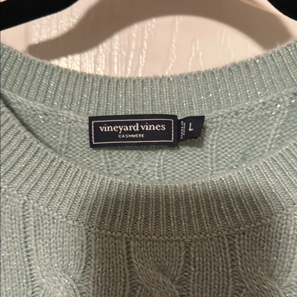 Vineyard Vines Men's Crewneck Sweater - Light Blue - Picture 2 of 5